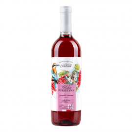 Wino owocowe DiWine Czerwona porzeczka 11% czerwone półwytrawne 750 ml