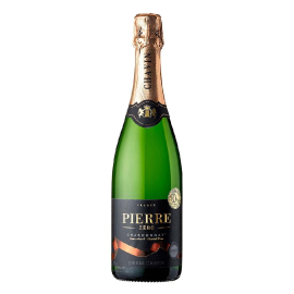 Wino musujące Pierre Zero Blanc de Blanc Sparkling 0% białe wytrawne 750 ml