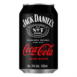 Drink Jack Daniels Coca Cola Zero 5% 330 ml