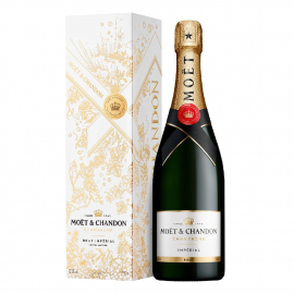 Szampan Moet & Chandon Brut Imperial 12% białe wytrawne 750 ml karton świąteczny