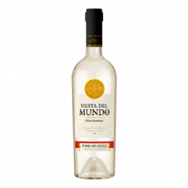 Wino Fiesta del Mundo dry chardonnay 13% białe wytrawne 750 ml