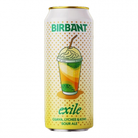 Piwo Birbant Exile Guava Lychee Kiwi Sour Ale 4,5% 500 ml puszka