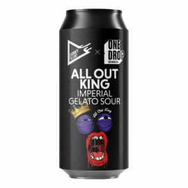 Piwo Funky Fluid All Out King Imperial Gelato Sour 8% 500 ml puszka