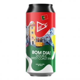Piwo Funky Fluid Bom Dia! Double West Coast Ipa 8,1% 500 ml puszka