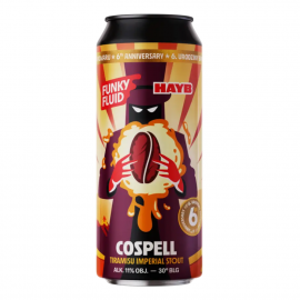 Piwo Funky Fluid Cospell Tiramisu Imperial Stout 11% 500 ml puszka