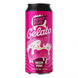 Piwo Funky Fluid Gelato Neon Pink 5,5% 500 ml puszka