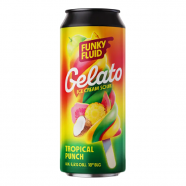 Piwo Funky Fluid Gelato Tropical Punch 5,5% 500 ml puszka