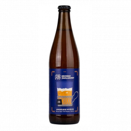 Piwo Zakładowy Angielskie Wyjście - Mocny Lager z Earl Greyem i Cytryn 6,6% 500 ml