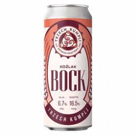 Piwo Trzech Kumpli Bock 6,7% 500 ml Puszka