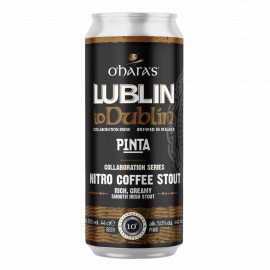 Piwo Pinta O`Hara`s Lublin to Dublin 2024 - Nitro Coffee Stout 5% 440 ml Puszka