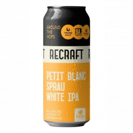Piwo ReCraft Petit Blanc Sprau White IPA 5,5% 500 ml Puszka