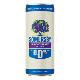 Somersby Blackcurrant & Lime 0,0% 330 ml puszka