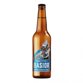 Piwo Alebrowar Bałtycki Basior Bezalkoholowy 0% 500 ml