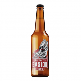Piwo AleBrowar Bałtycki Basior Stout 4,8% 500 ml