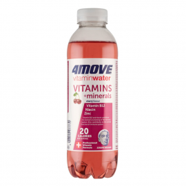 Napój 4Move Vitamin Water + Minerals o smaku wiśniowym 556 ml