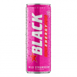 Energetyk Black Energy Wild Strawberry 250 ml