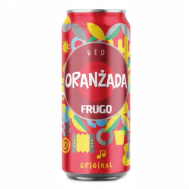 Napój gazowany Frugo Oranżada Czerwona o smaku wieloowocowym 500 ml