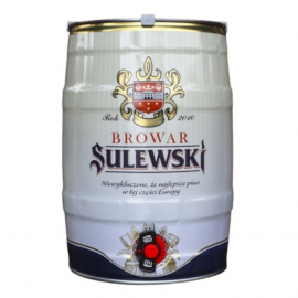 Piwo Sulewski Pils 5% 5 l beczka