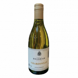 Wino Bougrier Chardonnay 13% białe wytrawne 250 ml
