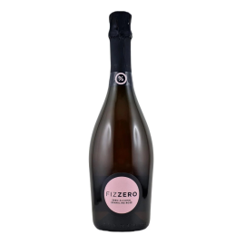 Wino musujące Fizzero Sparkling Wine Rose 0% różowe półwytrawne 750 ml