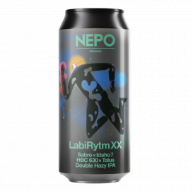Piwo Nepomucen Labirytm XX - Double Hazy IPA 7,1% 500 ml Puszka