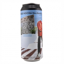 Piwo Moczybroda Łobuz Kocha Najbardziej - Hazy Double IPA 8,1% 500 ml Puszka