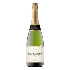 Wino Cava Marques de Terrabona brut 11,5% białe wytrawne 750 ml musujące