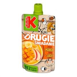 Przekąska Kubuś Drugie śniadanie Mus Jabłko-Mango-Banan + Jagły 100g
