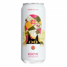 Piwo Cztery ściany Kocyk - Oat Cream APA 5% 500 ml Puszka
