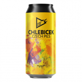 Piwo Funky Fluid Chlebíček - Czech Pils 5% 500 ml Puszka