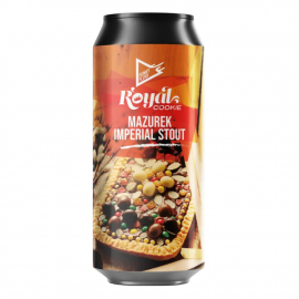 Piwo Funky Fluid Royal Cookie Mazurek - Imperial Stout 10% 500 ml Puszka
