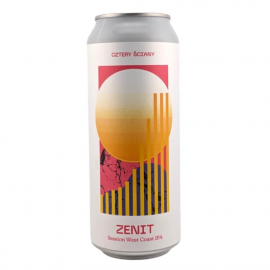 Piwo Cztery Ściany Zenit - Session West Coast IPA  5,8% 500 ml