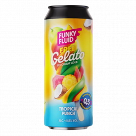 Piwo Funky Fluid Free Gelato Tropical Punch 500 ml Puszka