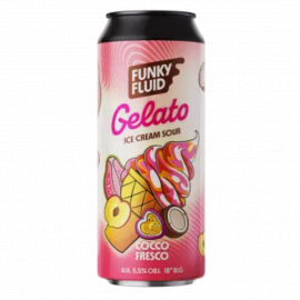 Piwo Funky Fluid Gelato Cocco Fresco 5,5% 500 ml Puszka