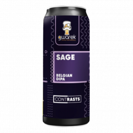 Piwo Gwarek Sage - Belgian DIPA 7,5% 500 ml Puszka