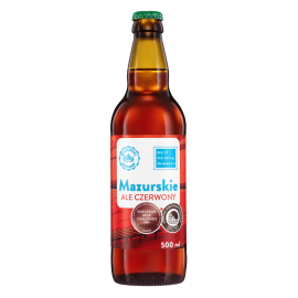 Piwo Mazurski Ale Czerwony 5,5% 500 ml