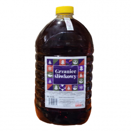 Wino Vin-Kon Grzaniec Śliwkowy 12% czerwone słodkie 5000 ml
