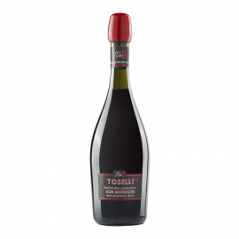 Wino musujące Bosca Toselli 0,5% czerwone słodkie 750 ml