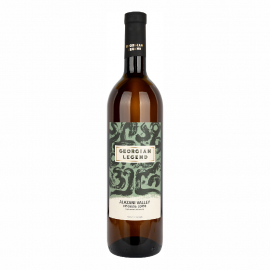 Wino Georgian Legend Alazani Valley White 12,5% białe półsłodkie 750 ml