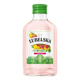 Likier Lubelska Cytryna Malina 28% 90 ml