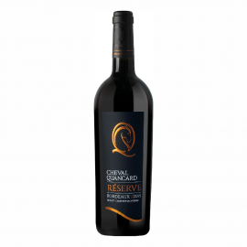 Wino Cheval Quncard Bordeaux Reserve Merlot Cabernet 2020 13% czerwone wytrawne 750 ml