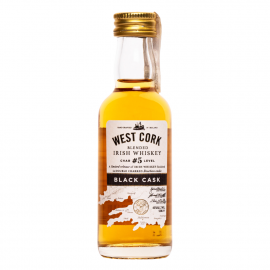 Whisky West Cork Black Cask 40% 50 ml