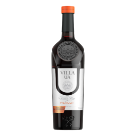 Wino Villa UA Merlot 12% czerwone wytrawne 750 ml