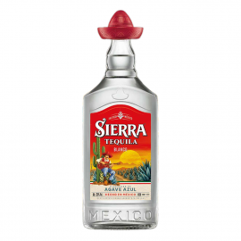 Tequila Sierra Silver 38% 700 ml + kieliszek