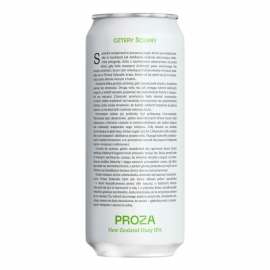 Piwo Cztery Ściany Proza - New Zealand Hazy IPA 6,5% 500 ml puszka