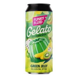 Piwo Funky Fluid Gelato Green Jelly 5,5% 500 ml puszka