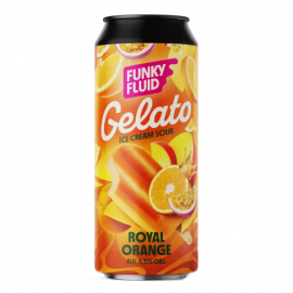 Piwo Funky Fluid Gelato Royal Orange 5,5% 500 ml puszka