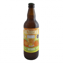 Piwo Mazurski Witbier 4,7% 500 ml
