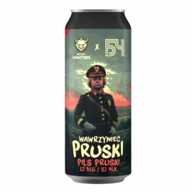 Piwo Monsters Wawrzyniec Pruski - Polski Pils 5,0% 500 ml
