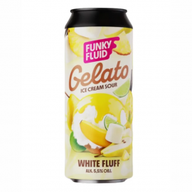 Piwo Funky Fluid Gelato White Fluff 5,5% 500 ml puszka